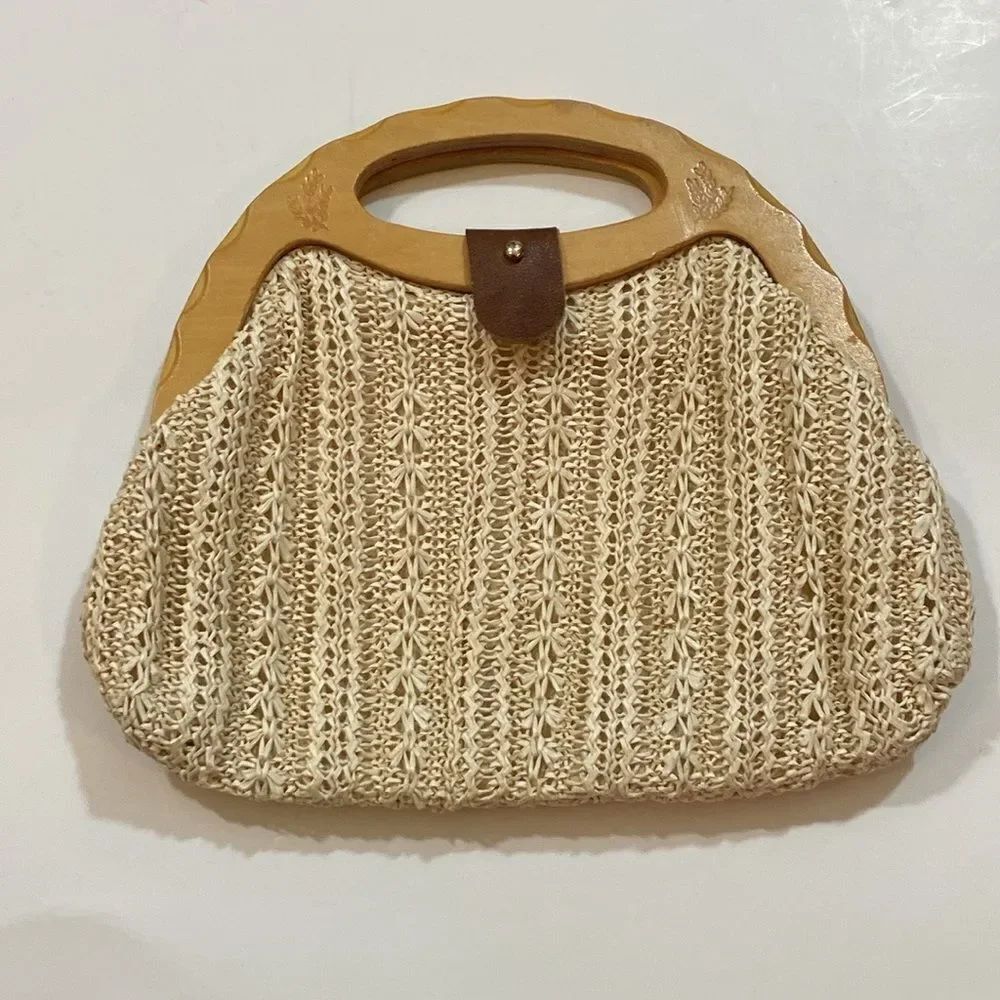 Vintage Woven Handbag